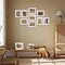 5x7 Picture Frame Set of 15, White Matted Photo Frames Bulk Pack, Display 5x7 with Mat or 6x8 Without Mat, MDF Wood Wall & Tabletop Picture Frames with Plexiglass for Gallery Wall Decor